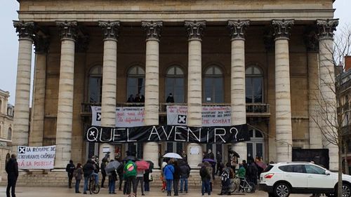 Rencontre avec les occupants du Grand Théâtre de Dijon